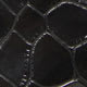 Black Croc Emboss